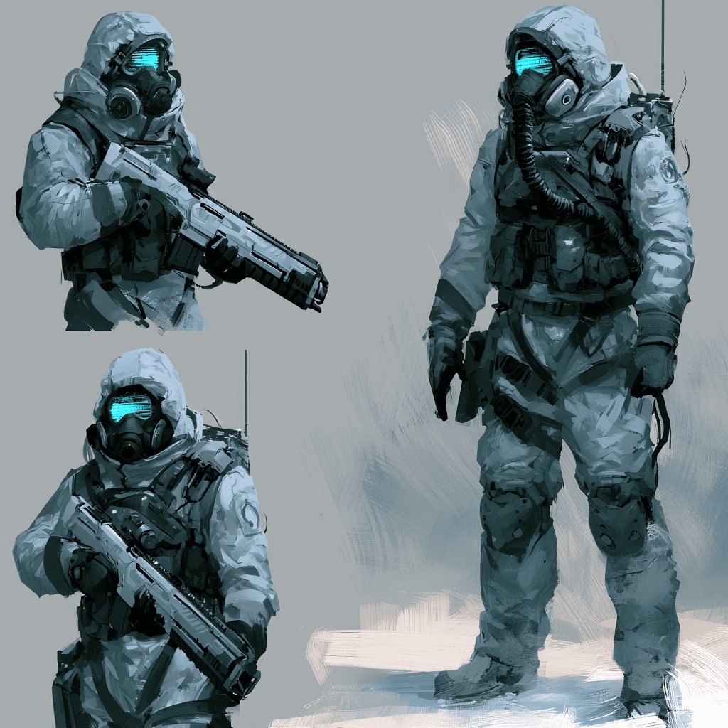 Боєць ЄДО в гермокостюмі А-4